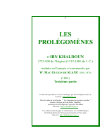 IBN KHALDOUN - Les Prolégomènes Tome 3.pdf